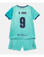 Barcelona Gabriel Jesus #9 Alternativní dres pro děti 2026-27 Krátký Rukáv (+ trenýrky)